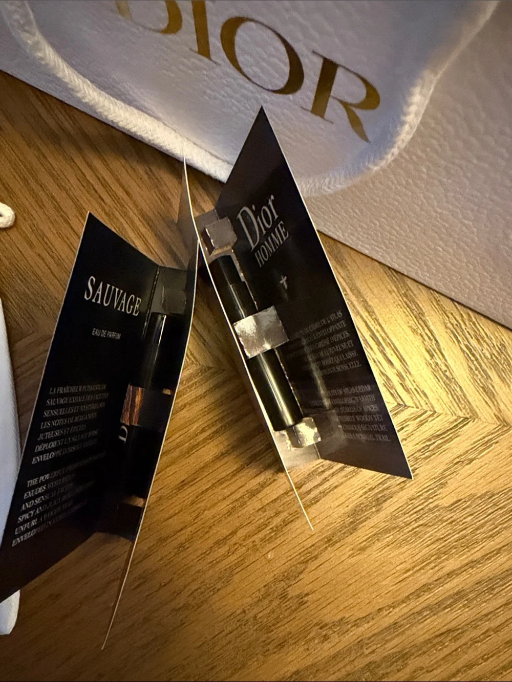 Dior Gift Bag & Samples with Drawstring Bag